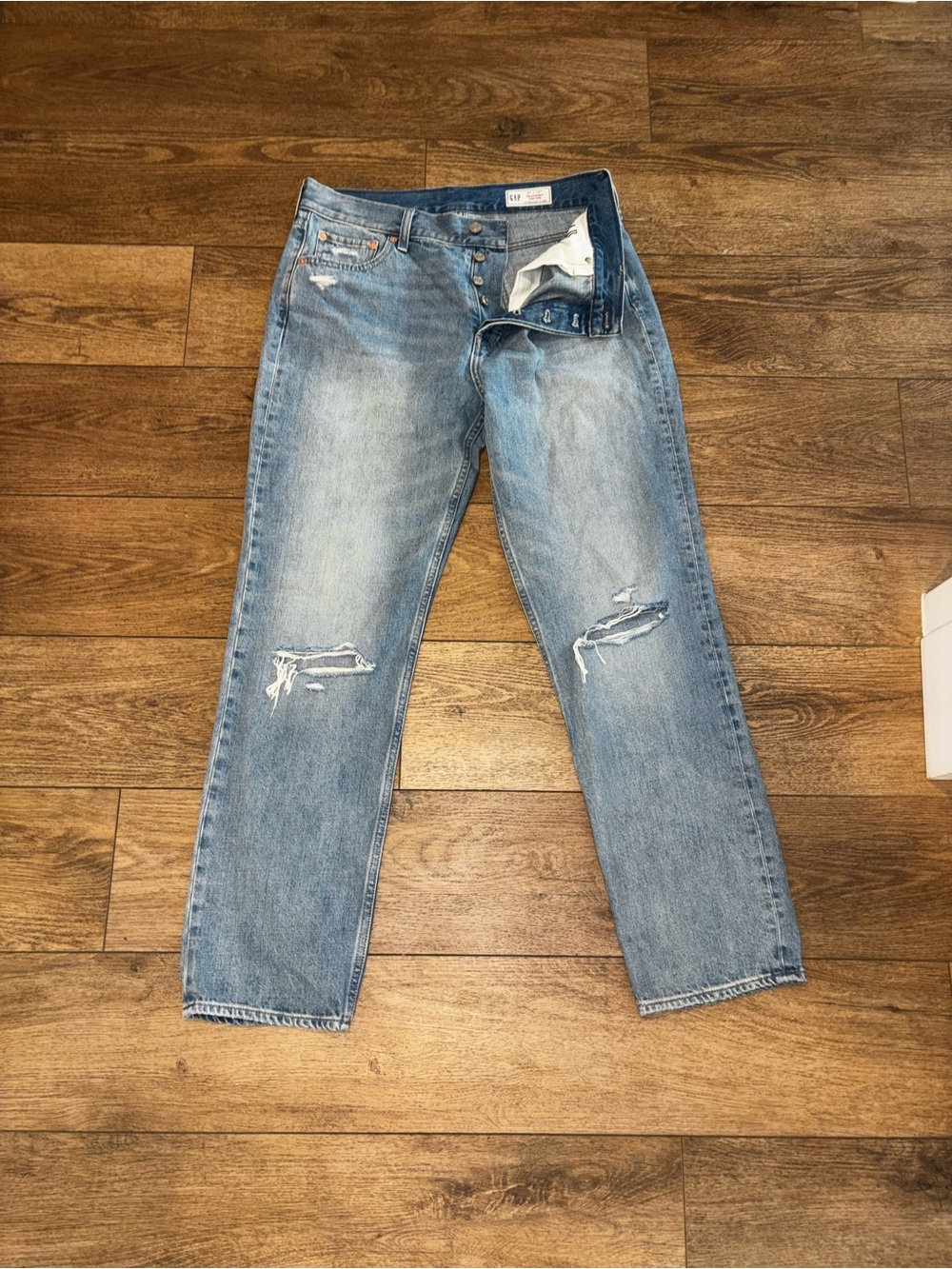 GAP 90s straight high rise Jeans